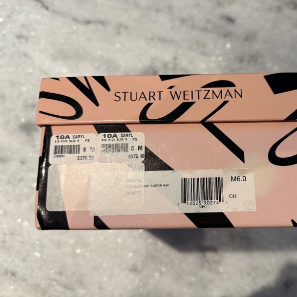 Stuart Weitzman Daryl Sneaker – Nice Blue Suede – Size 6 (EU 36) - Picture 2 of 7